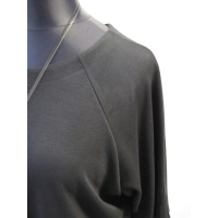 Ciepła trapezowa Tunika XXL z wydłużonym tyłem